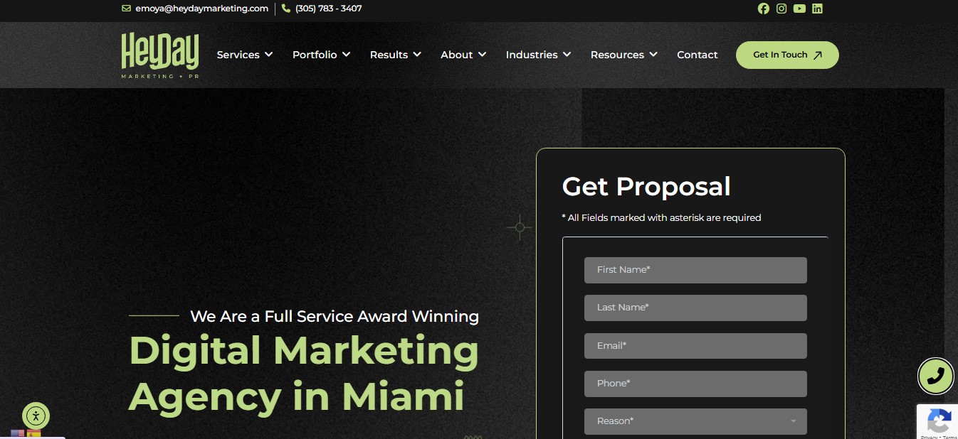 Heyday Marketing 