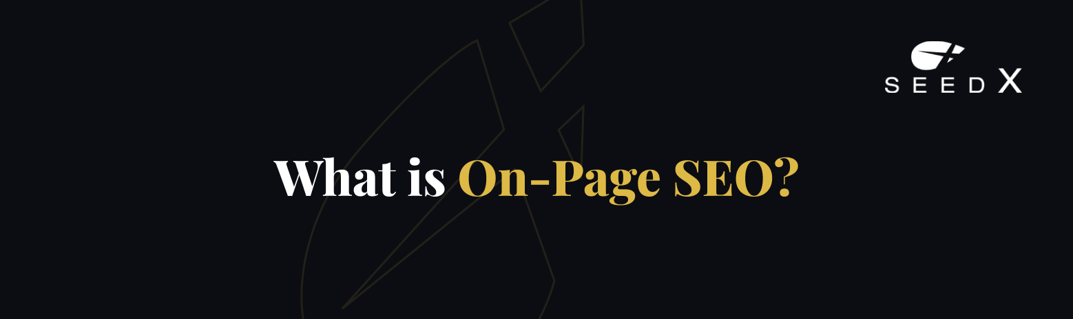 What is On-Page SEO?