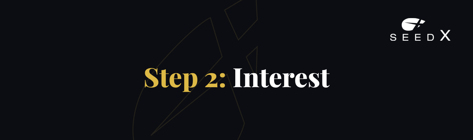 AIDA Formula - Step 2: Interest